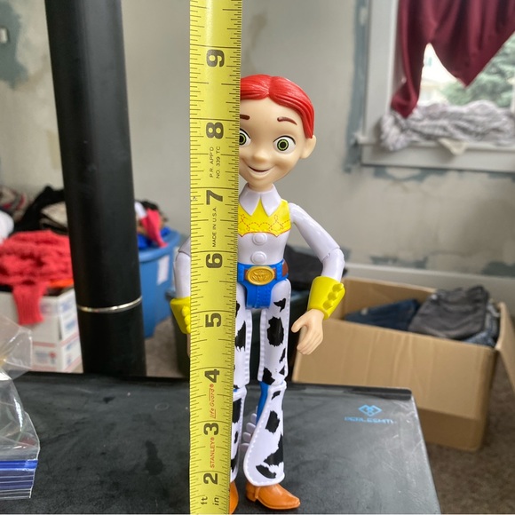 Toy Story JESSE Doll Hard Plastic Hair 8.5” Great Cond Disney Arms/Legs turn - Picture 2 of 7